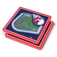 thumbnail image 1 of YouTheFan MLB 3D Stadium View Coasters, Assorted Teams, 1 of 3