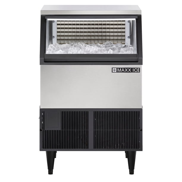 makkyページ MAXX ICE 260 lbs. Full Dice Cubes Self-Contained Ice Machine