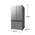 thumbnail image 4 of Samsung 24 cu. ft. Bespoke Counter Depth  French-Door Refrigerator with Customizable Panel Colors, 4 of 11