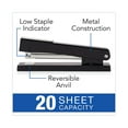 thumbnail image 5 of Swingline - Light-Duty Full Strip Desk Stapler, 20-Sheet Capacity -  Black, 5 of 5