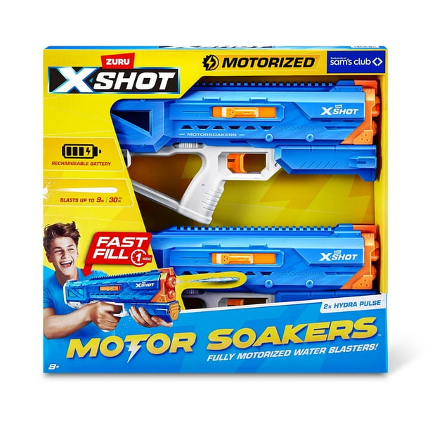 Zuru X-Shot Water Hydra Pulse Motor Soaker, 2 pk. - Samsclub.com
