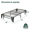 thumbnail image 6 of Zinus Night Therapy Green Tea Zest 12" Memory Foam Mattress, 6 of 8