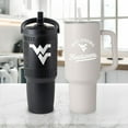 thumbnail image 2 of Logo Brands West Virginia Mountaineers Stainless Steel Tumbler Set, 2 of 7