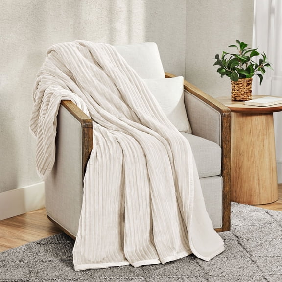 Member's Mark Ribbed Throw, 60"x70"
