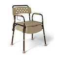 thumbnail image 1 of Medline Elements Bedside Commode with Microban, 1 of 6
