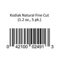 thumbnail image 1 of Kodiak Natural Fine Cut 1.2 oz., 5 pk., 1 of 1