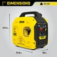 thumbnail image 4 of 2500-Watt Dual Fuel Ultralight Portable Inverter Generator with Quiet Technology and CO Shield, 4 of 12