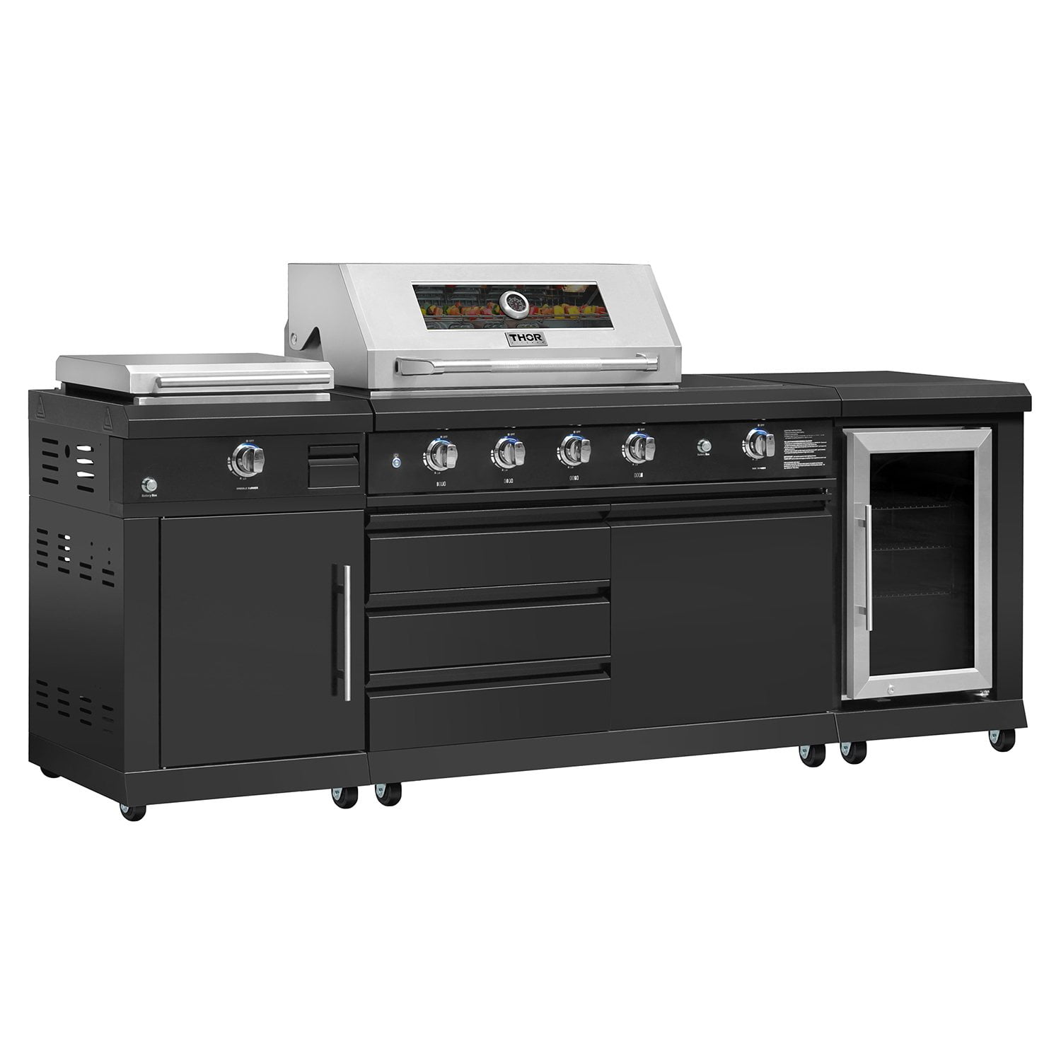 Shop Outdoor Kitchen Pizza Oven and Cabinet (MK07SS304) | Thor Kitchen