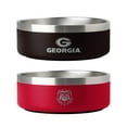 thumbnail image 1 of NCAA 2 pk. Stainless Steel Dog Bowls, 1 of 5