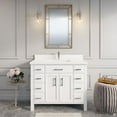 thumbnail image 3 of Studio Bathe Calais 42-inch Bathroom Vanity with Engineered Stone Countertop, 3 of 9