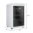 thumbnail image 3 of Frigidaire 3.3 cu. ft. Retro Refrigerator w/Glass Door, 3 of 13