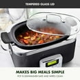 thumbnail image 7 of GreenPan Elite 8-in-1 Programmable 6 Quart Electric Slow Cooker, Ceramic Nonstick (Choose Color), 7 of 8