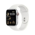 thumbnail image 1 of Apple Watch SE, 2nd Generation GPS + Cellular 44mm Aluminum Case with Sport Band and Band Size, 1 of 10