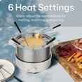 thumbnail image 2 of Chefman 3-Quart Fondue Station, 2 of 7