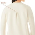 thumbnail image 6 of Member's Mark Women's Luxe Crewneck Sweatshirt, 6 of 7