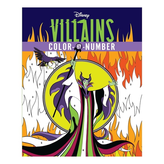 Disney Villains Color‑by‑Number