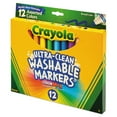 thumbnail image 3 of Crayola Washable Markers, Broad Point, Classic Colors, 12 Set, 3 of 5