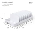 thumbnail image 7 of YouCopia StoraLid Food Container Lid Organizer, 40-Lid Capacity, 7 of 8