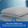 thumbnail image 2 of Sealy Dreamlife Medium Memory Foam Pillow, 2 of 9