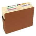 thumbnail image 3 of Smead 3 1/2" Expansion Pocket, Straight Tab, Letter, Manila/Redrope  25ct., 3 of 9