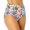 thumbnail image 3 of Anne Cole Limited Edition Women's High Waist Bikini Bottoms, 3 of 8