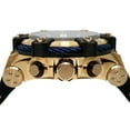 thumbnail image 3 of Invicta Men's Bolt Quartz 52mm Gold Tone Stainless Steel & Black Silicone, Blue Dial, 3 of 4