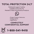 thumbnail image 6 of Member's Mark Total Protection Maximum Long Pads, 5 Drop, 192 ct., 6 of 9