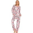 thumbnail image 3 of Flora Nikrooz Ladies Notch Collar PJ Set, 3 of 8