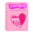 thumbnail image 1 of Think Pink Zipper Pouch by Holly Lansley, Art Kit, 1 of 5