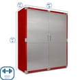 thumbnail image 3 of Seville Classics UltraHD Storage Cabinet, 60" W x 24" D x 72" H, 3 of 19