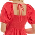 thumbnail image 3 of Draper James Women's Puff Sleeve Dress, 3 of 4