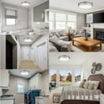 thumbnail image 4 of Boost LED Ceiling Light Double Ring Flush Mount 12" 5CCT 2-Pack, 4 of 6
