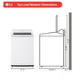 thumbnail image 5 of LG 5.0 cu. ft. Top Load Washer with EasyUnload & AI Sensing, 5 of 10