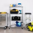 thumbnail image 6 of Seville Classics 4-Tier Steel Shelving, 30" x 14" x 49.5" H, 6 of 9