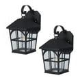 thumbnail image 1 of Honeywell 800 Lumen Wall Lantern with LED Vintage Filament Bulb 2-Pack, 1 of 5