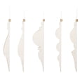 thumbnail image 3 of Member's Mark Oversized Honeycomb Paper Ornaments, Set of 5, 3 of 3