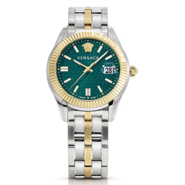 Versace Men's Greca Time Two Tone Bracelet Watch, 41mm - Samsclub.com