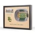 thumbnail image 1 of YouTheFan Baylor Bears 25-Layer Football Stadium View 3D Wall Art, 1 of 5