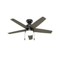thumbnail image 2 of Hunter Bardot Ceiling Fan with LED Light Kit and Pull Chain, Assorted Sizes, 2 of 10