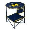 thumbnail image 1 of Logo Brands NCAA 27.6" Round Tailgate Table with Shelf, 1 of 5