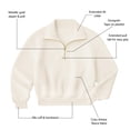 thumbnail image 8 of Member's Mark Cozy Half Zip, 8 of 8