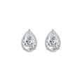 thumbnail image 2 of Lab Created Fancy Cut Diamond Stud Earrings in 14K Gold, 2 of 6