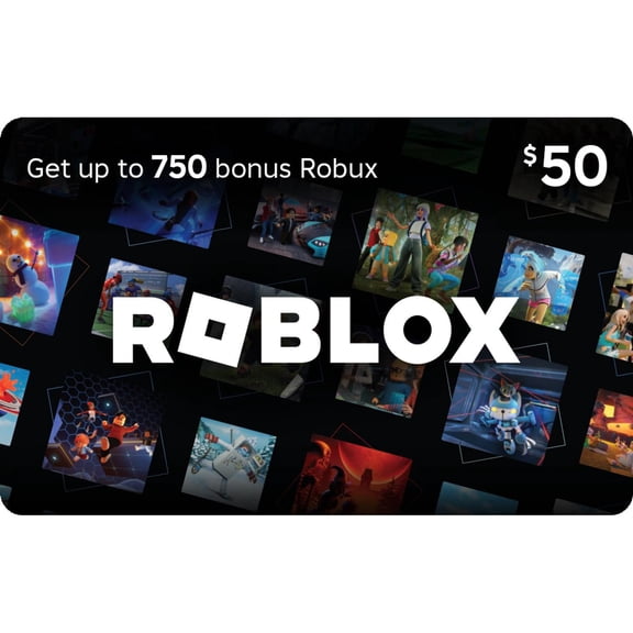 Roblox Email Delivery Gift Card + Exclusive Virtual Item, Various Amounts