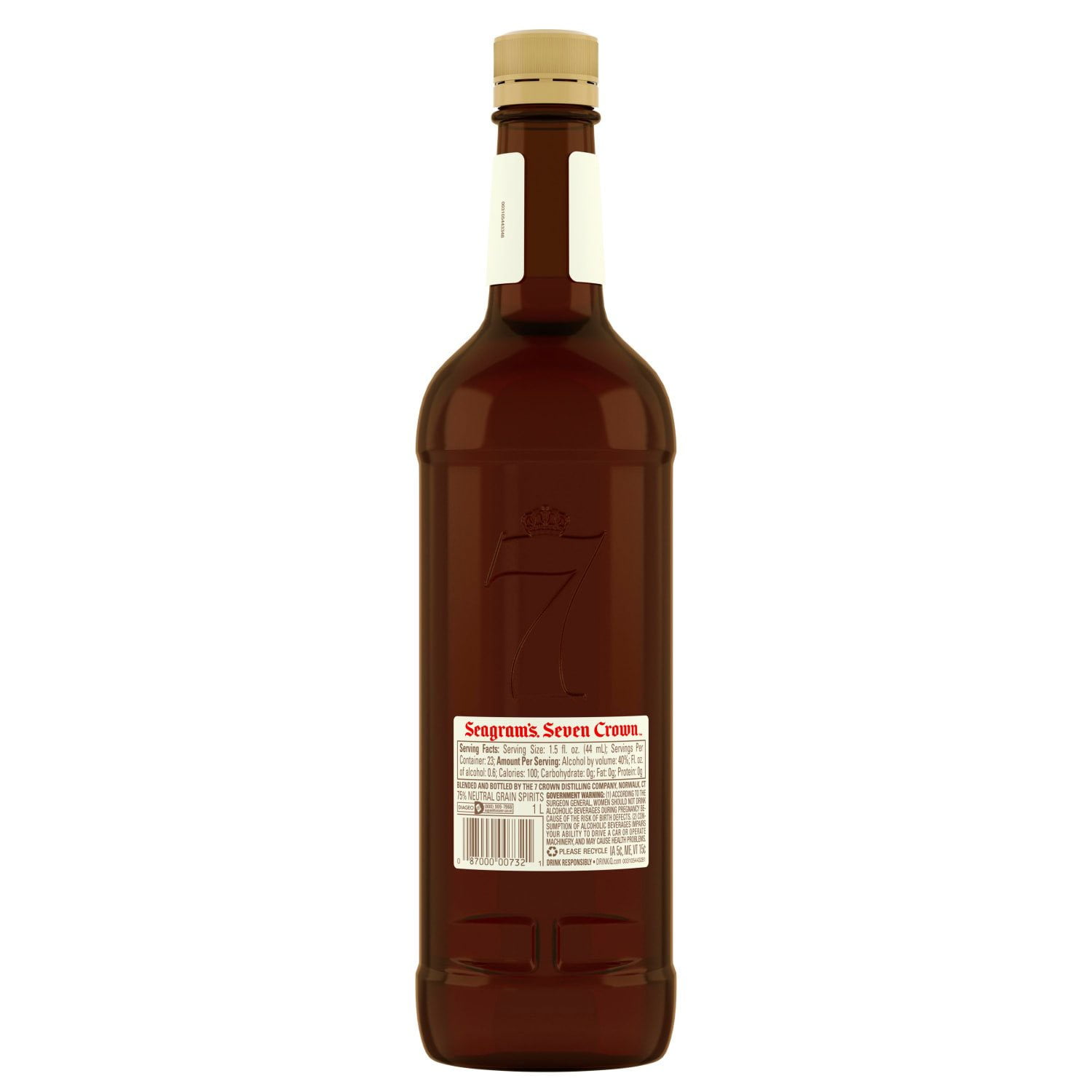Seagram's 7 Crown American Blended Whiskey 1 L - Samsclub.com