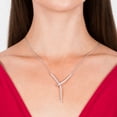 thumbnail image 4 of 1.50 CT. T.W. Diamond Lariat Necklace in 14K Gold, 4 of 9
