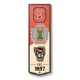 thumbnail image 1 of YouTheFan NC State Wolfpack 6"x19" 3D Stadium View Banner, 1 of 6