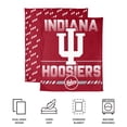 thumbnail image 6 of Logo Brands Indiana Hoosiers 60"x70" Super Plush Blanket, 6 of 7
