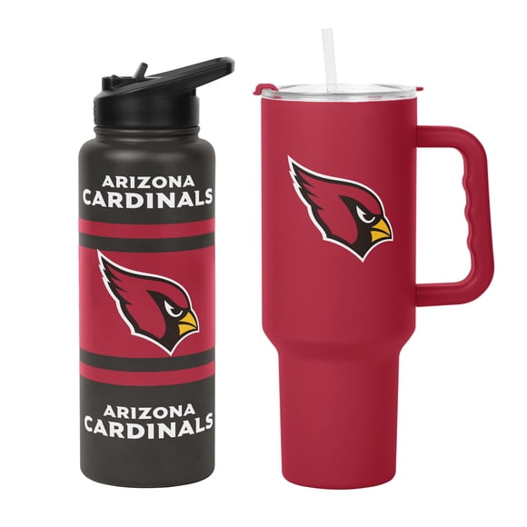 Logo Brands Arizona Cardinals Tumbler Set
