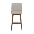 thumbnail image 3 of HH2 Home Parson Wood Adjustable Height Swivel Bar Stool, 3 of 20