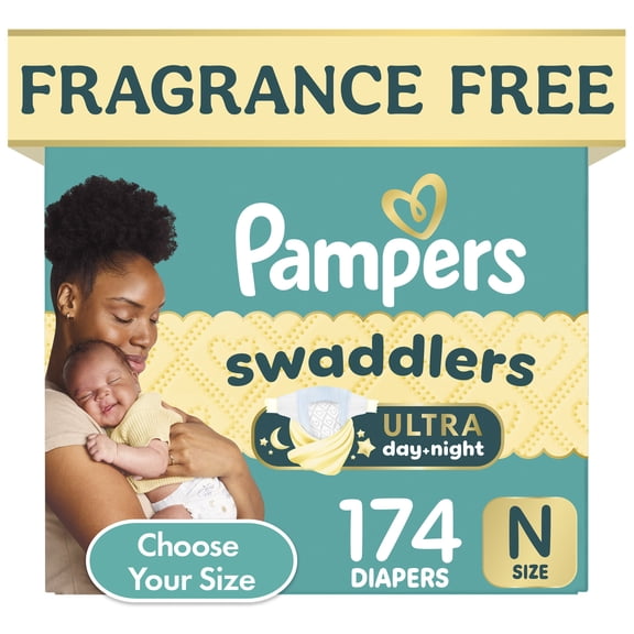 Pampers Swaddlers Ultra Diapers, Sizes Newborn-8